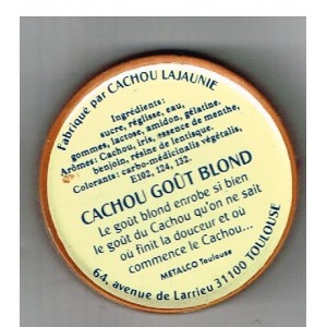 BOITE CACHOU LAJAUNIE GOUT BLOND