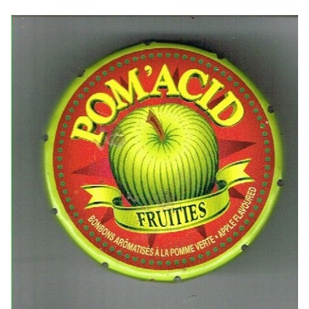 BOITE POM'ACID, BONBONS AROMATISES A LA POMME VERTE