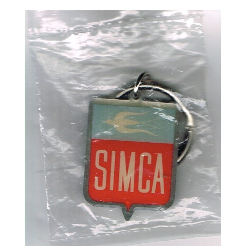 PORTE CLES SIMCA  METAL AVEC LOGO HIRONDELLE