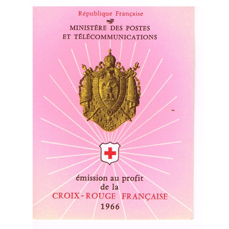 CARNET CROIX ROUGE 1966 NEUF