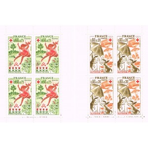 CARNET CROIX ROUGE 1975 NEUF