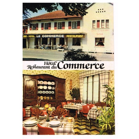 CP40 - BISCAROSSE - HOTEL DU COMMERCE