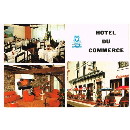 CP88 PLOMBIERES-LES-BAINS - HOTEL DU COMMERCE