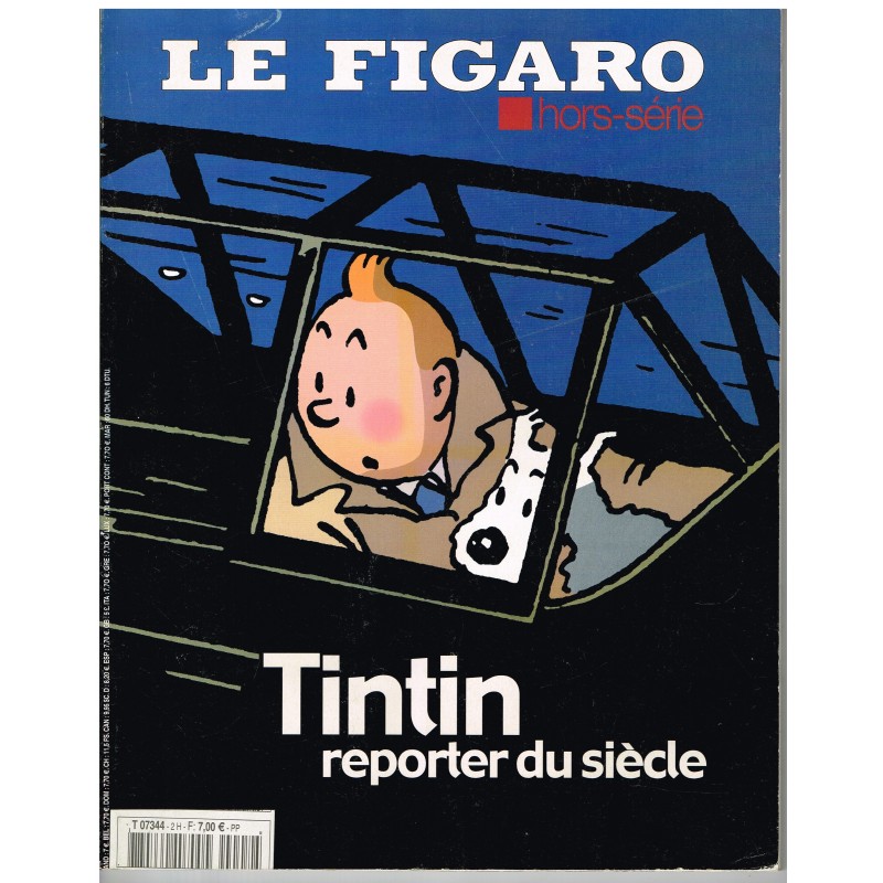 LIVRE TINTIN REPORTER DU SIECLE - LE FIGARO HORS SERIE