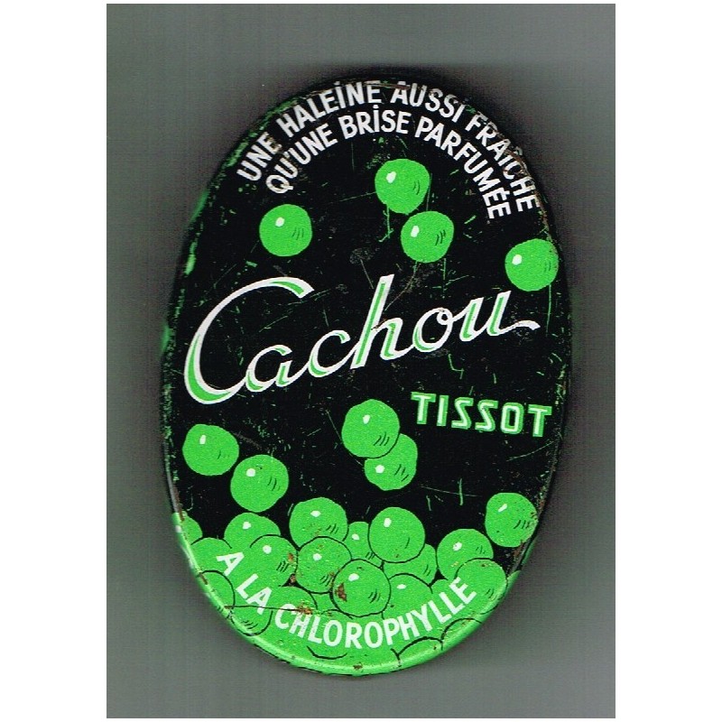 BOITE CACHOU TISSOT A LA CHLOROPHYLLE BOITE CACHOU TISSOT A LA CHLOROPHYLLE