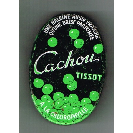 BOITE CACHOU TISSOT A LA CHLOROPHYLLE