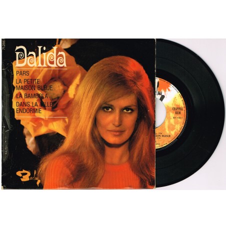 DISQUE 45 TOURS 17 cm EP - BIEM -.DALIDA - PARS