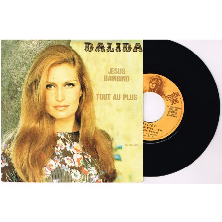 DISQUE 45 TOURS 17 cm EP - BIEM - DALIDA - JESUS BAMBINO