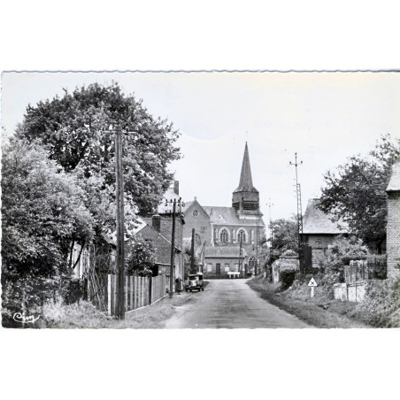 cp02-sains-richaumont-entree-et-eglise