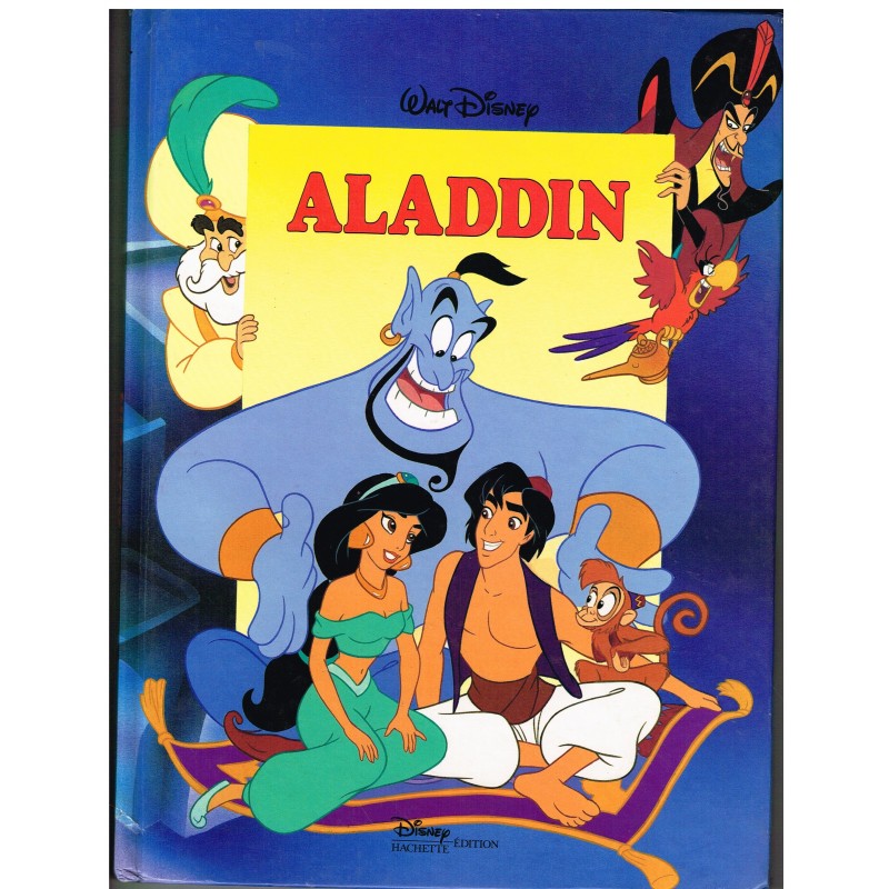 LIVRE - ALADDIN - WALT DISNEY - HACHETTE