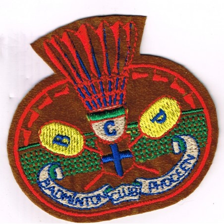 ECUSSON BRODE  BADMINTON CLUB PHOCEEN FOND MARRON