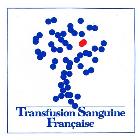 AUTOCOLLANT TRANSFUSION SANGUINE FRANCAISE