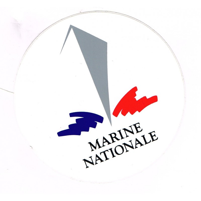 AUTOCOLLANT MARINE NATIONALE