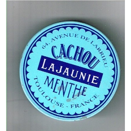 BOITE CACHOU LAJAUNIE MENTHE