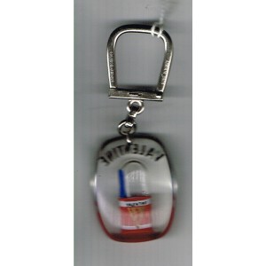 PORTE CLES BOURBON A BULLE VALENTINE