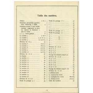 LIVRE METHODE DE CALCUL - PAS A PAS DE 1 A 100