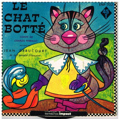 LIVRE-DISQUE - LE CHAT BOTTE - CHARLES PERRAULT