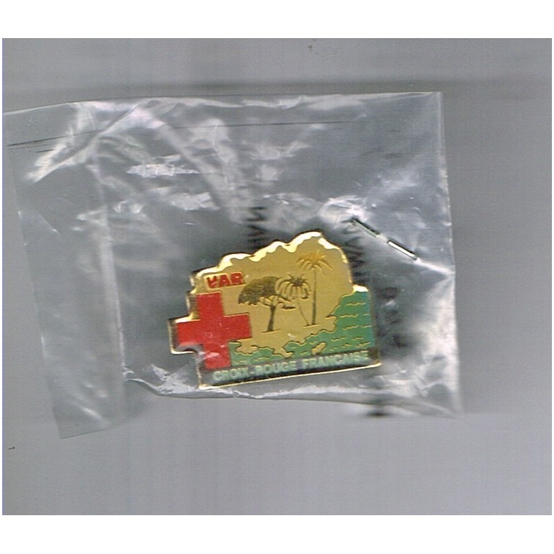PIN'S CROIX ROUGE FRANCAISE DU VAR