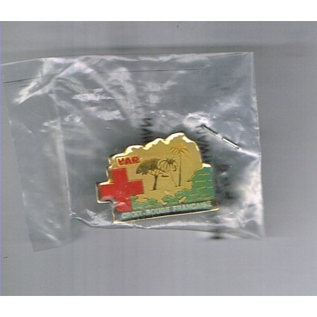 PIN'S CROIX ROUGE FRANCAISE DU VAR