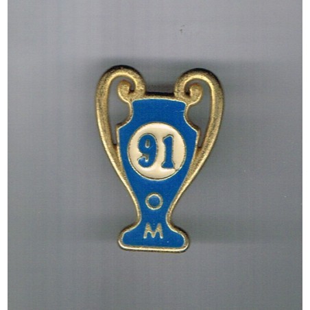 PIN'S DE L'OM  - COUPE D'EUROPE 91