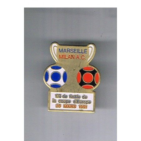 PIN'S DE MARSEILLE - MILAN A.C. 