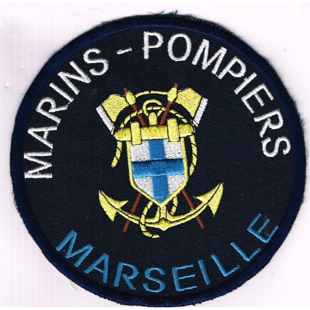 ECUSSON BRODE MARINS POMPIERS DE MARSEILLE