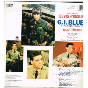 DISQUE 33 TOURS - ELVIS PRESLEY- ELVIS IN G.I. BLUES