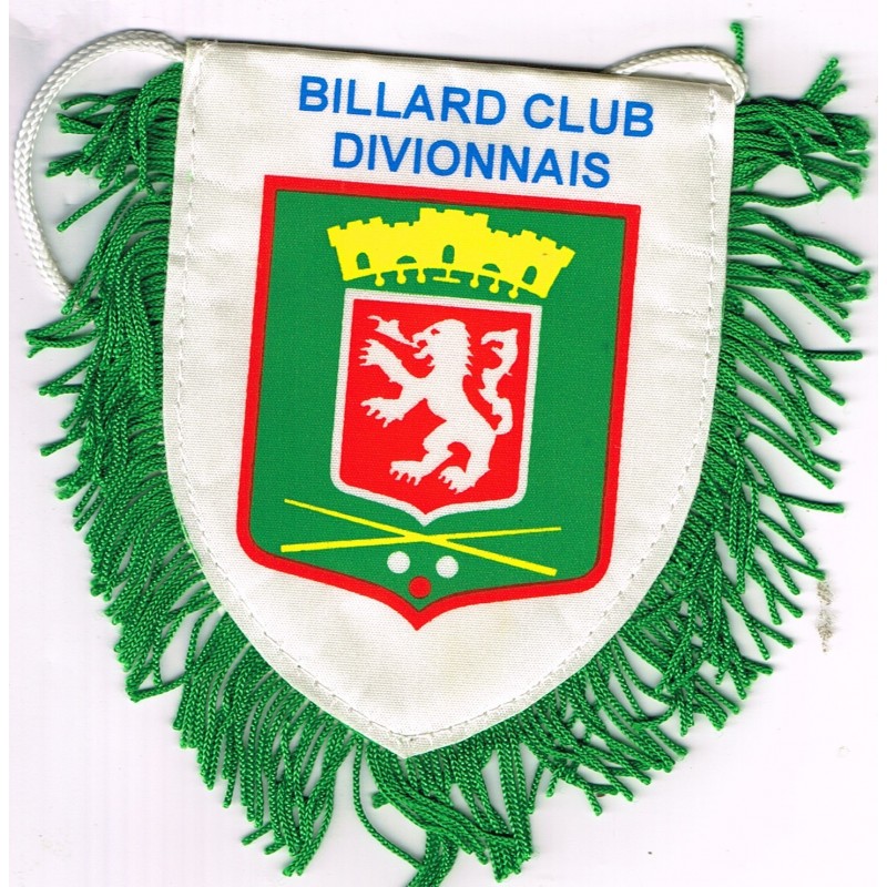 FANION BILLARD CLUB DIVIONNAIS