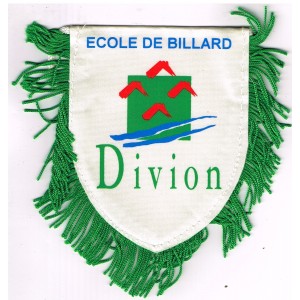 FANION BILLARD CLUB DIVIONNAIS