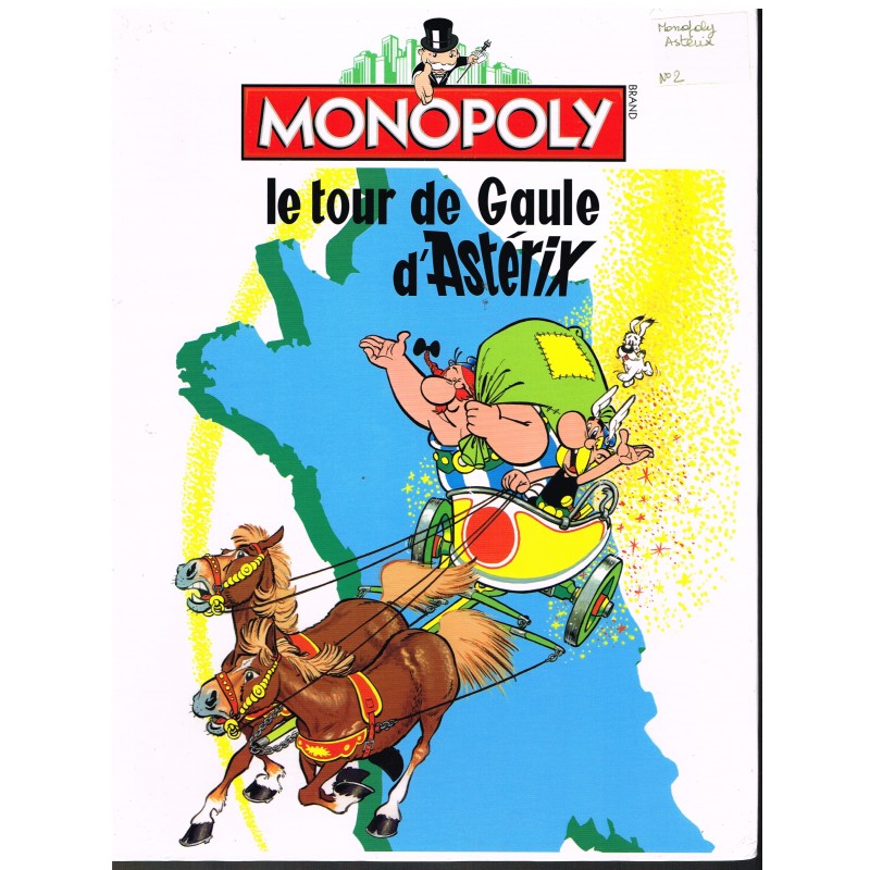 COFFRET JEU MONOPOLY - LE TOUR DE GAULE D'ASTERIX