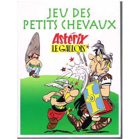 COFFRET JEU DE PETITS CHEVAUX ASTERIX LE GAULOIS