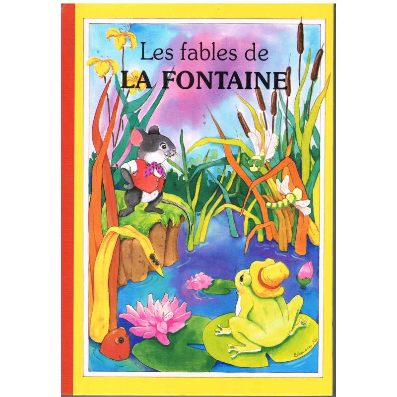 LIVRE : LES FABLES DE LA FONTAINE ILLUSTRE.