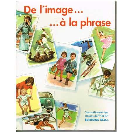 LIVRE DE L'IMAGE A LA PHRASE  - J. BOSC