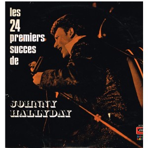 DISQUES 33 TOURS  ALBUM JOHNNY HALLYDAY - LES 24 PREMIERS SUCCES DE JOHNNY  HALLYDAY