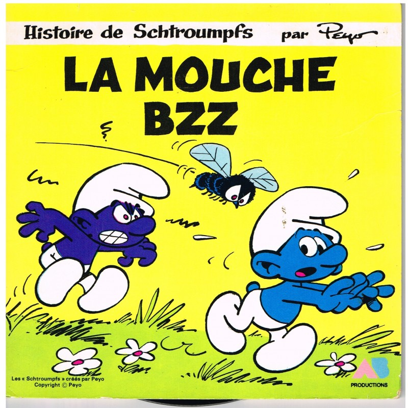 LIVRE-DISQUE 45 TOURS LA MOUCHE BZZ