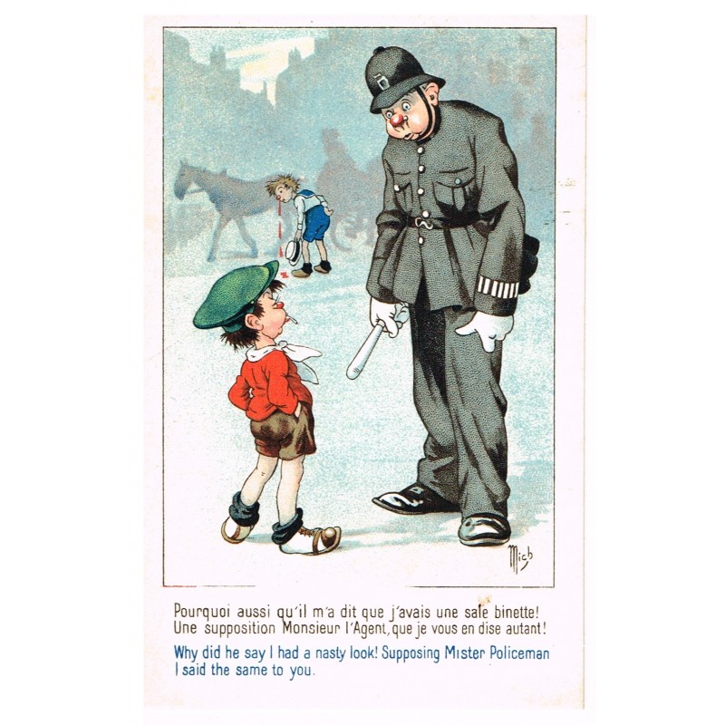 CARTE POSTALE MICH - "CES COQUINS D'ENFANTS"  N° 7005