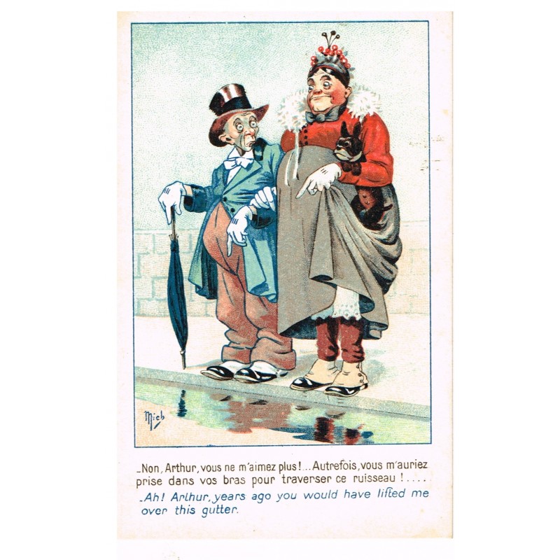 CARTE POSTALE MICH -  "CELLES QUI NE S'EN FONT PAS" N° 7015