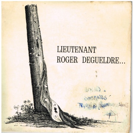 DISQUE 45 TOURS BIEM - LIEUTENANT ROGER DEGUELDRE 