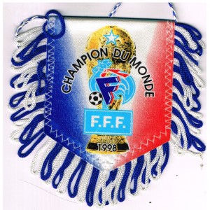 FANION FEDERATION FRANCAISE DE FOOTBALL - LIGUE MEDITERRANEE FOND CHÂTEAU D'IF