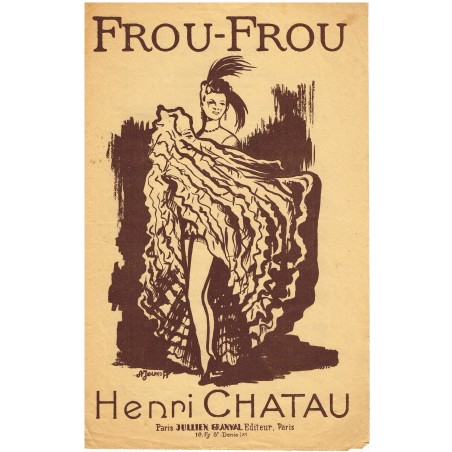 PARTITION FROU-FROU - CHANSON-VALSE