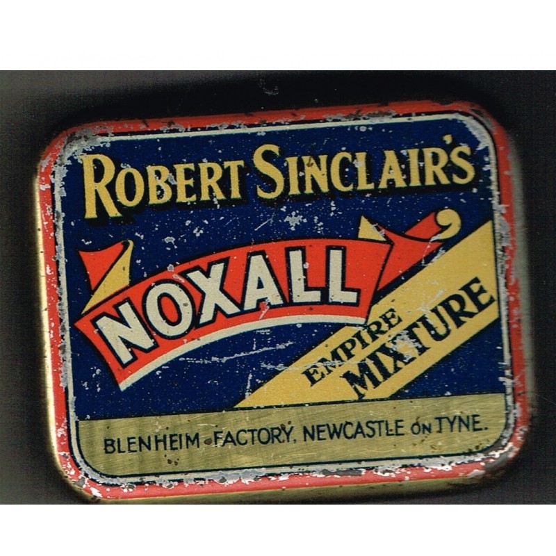 BOITE METAL VIDE DE TABAC "ROBERT SINCLAIRS NOXALL EMPIRE MIXTURE" BOITE METAL VIDE DE TABAC "ROBERT SINCLAIRS NOXALL EMPIRE MIXTURE"