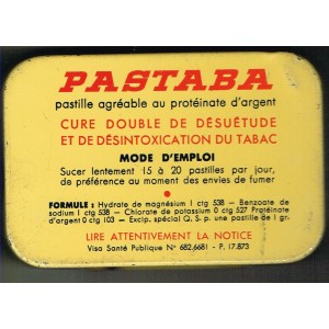 BOITE ANCIENNE EN METAL PASTABA - FAIT PASSER L'ENVIE DU TABAC BOITE ANCIENNE EN METAL PASTABA - FAIT PASSER L'ENVIE DU TABAC