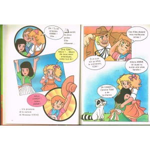 LIVRE CANDY SPECIAL N° 2 - LE DEPART DE TOM - COMME A LA TELE - ANTENNE 2.