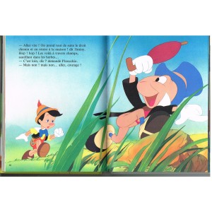 LIVRE - PINOCCHIO DE WALT DISNEY