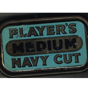 BOITE ANCIENNE METAL PLAYER NAVY CUP MEDIUM