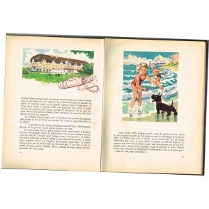 LIVRE : VACANCES EN SCOOTER - 1952, intérieur