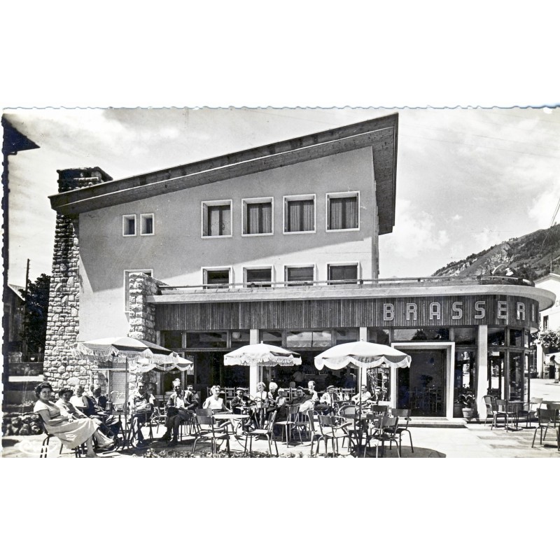 cp73-bourg-st-maurice-brasserie-de-la-gare