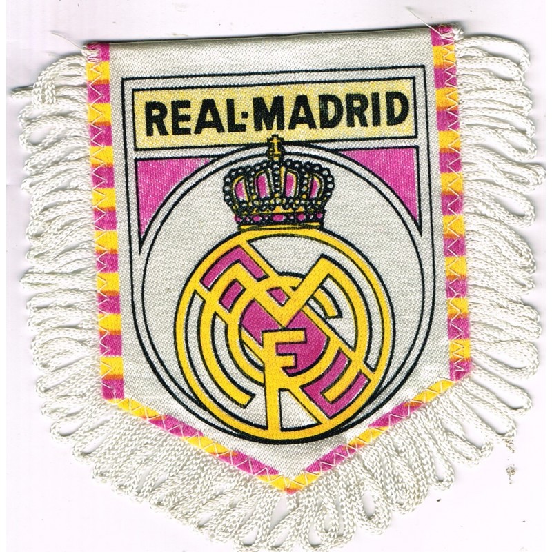 FANION  REAL MADRID - REAL MADRID CLUB DE FUTBOL FANION  REAL MADRID - REAL MADRID CLUB DE FUTBOL