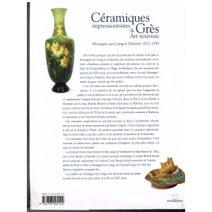 LIVRE D'ART : CERAMIQUES IMPRESSIONNISTES & GRES ART NOUVEAU