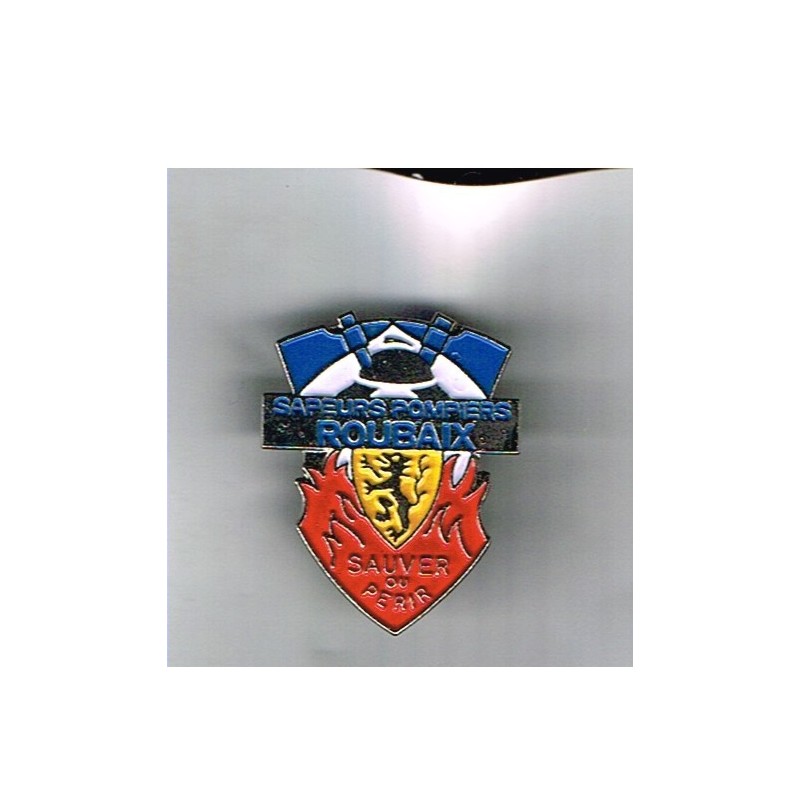 PIN'S SAPEURS POMPIERS - ROUBAIX